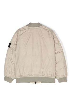 beige polyamide jacket STONE ISLAND KIDS | 791640323V0092